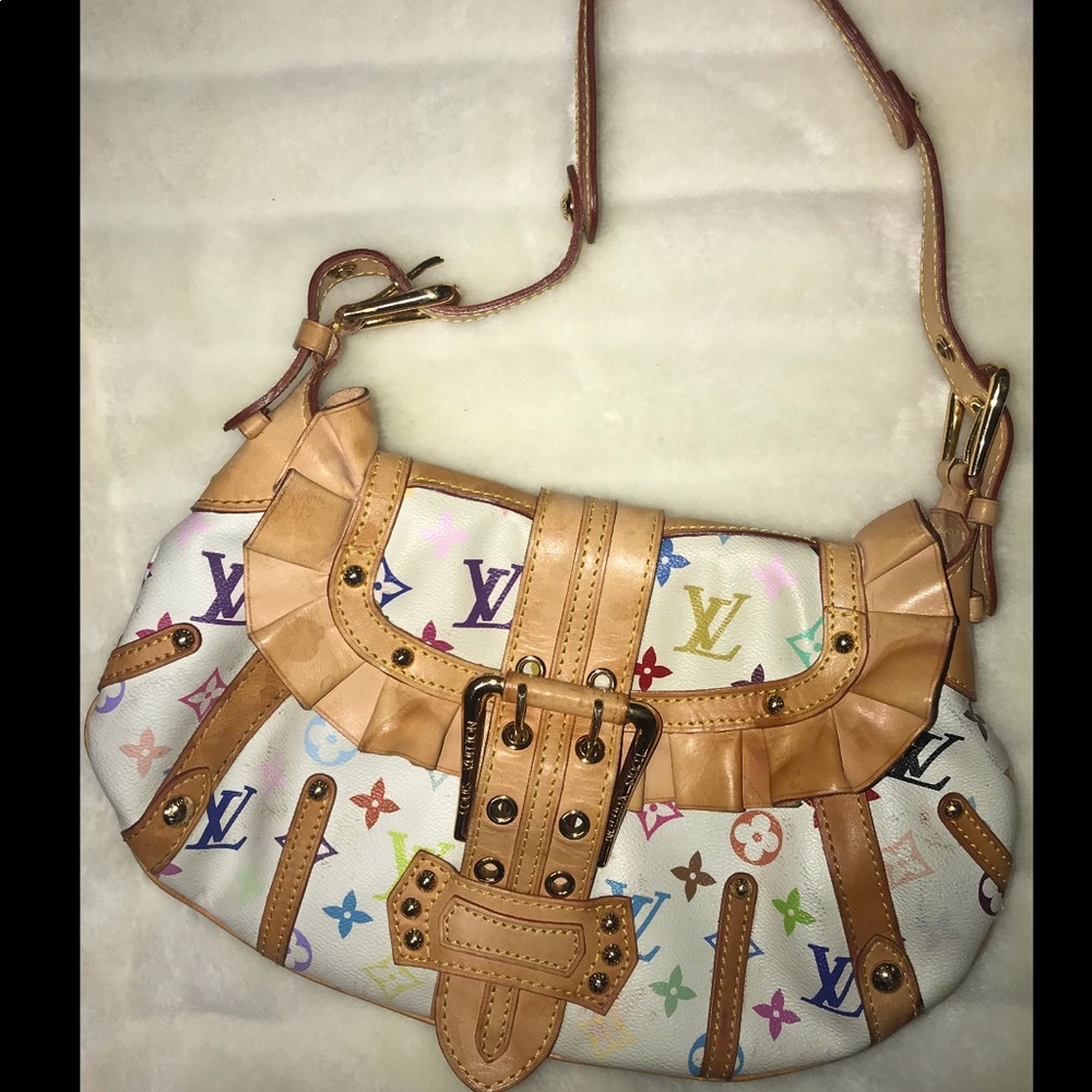 Authentic Colorful Leonor Louis Vuitton Purse!